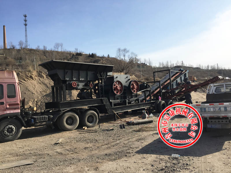 移動式破碎站 移動式破碎站