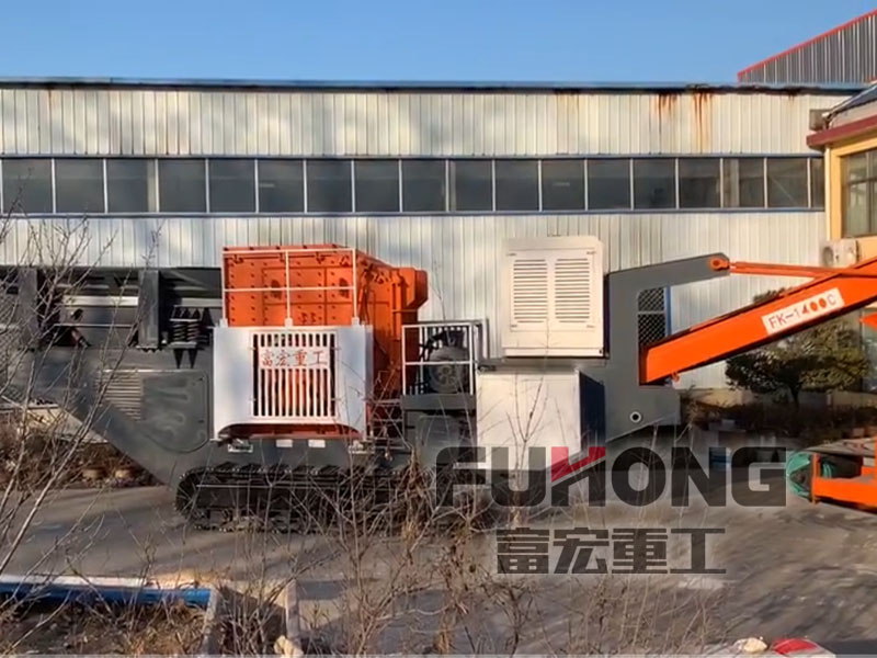 箱破移動(dòng)破碎站 箱破移動(dòng)破碎站