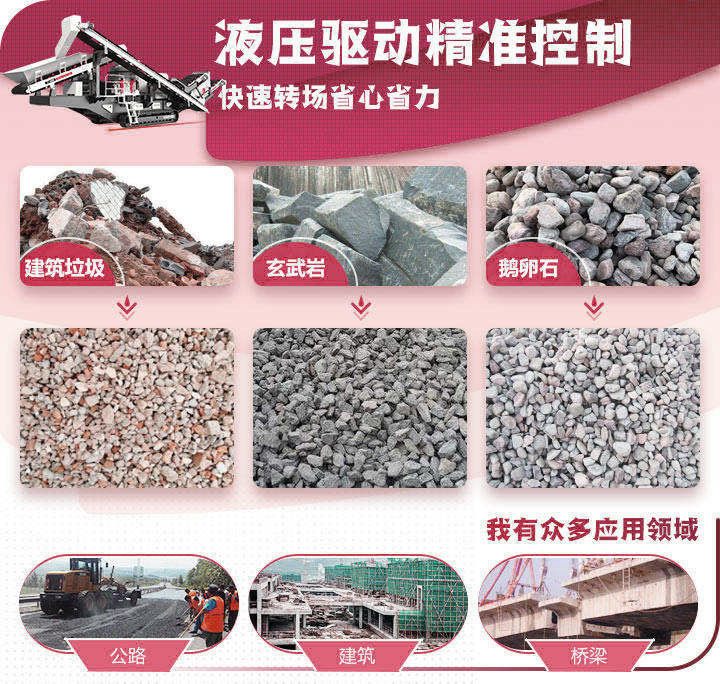 履帶沖擊式移動破碎站 履帶沖擊式移動破碎站