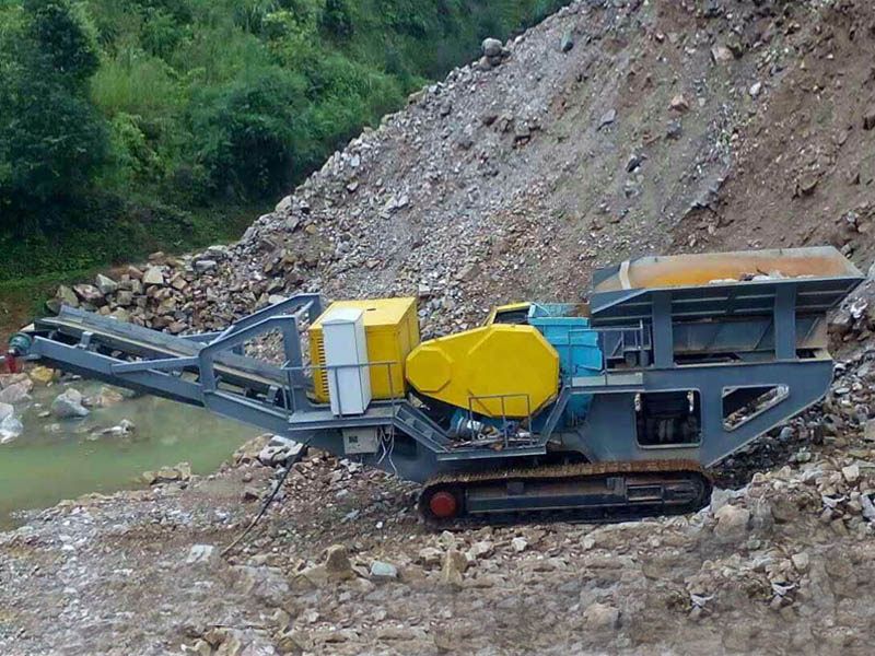 移動(dòng)石子破碎機(jī) 移動(dòng)石子破碎機(jī)